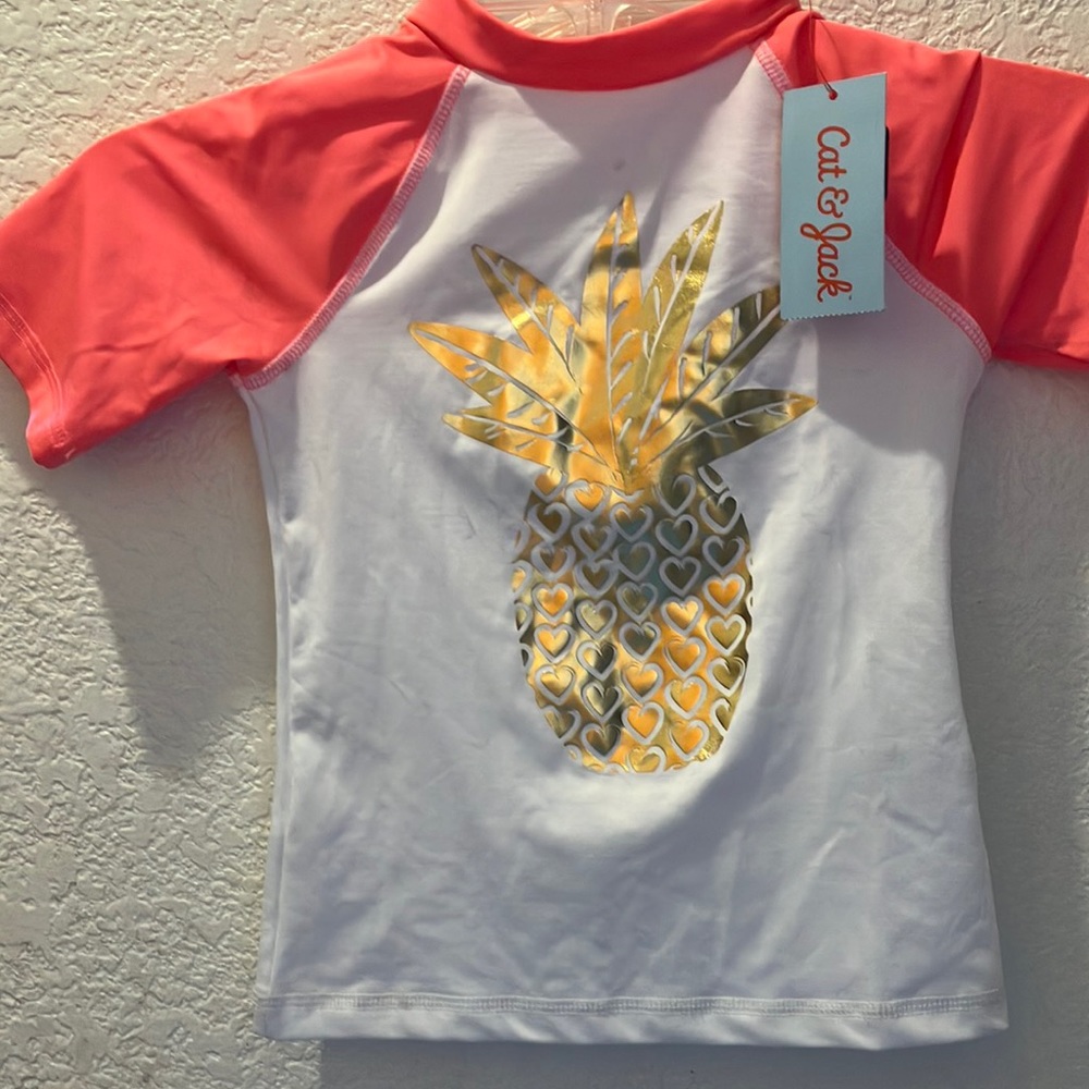 Cat & jack top xs nwt